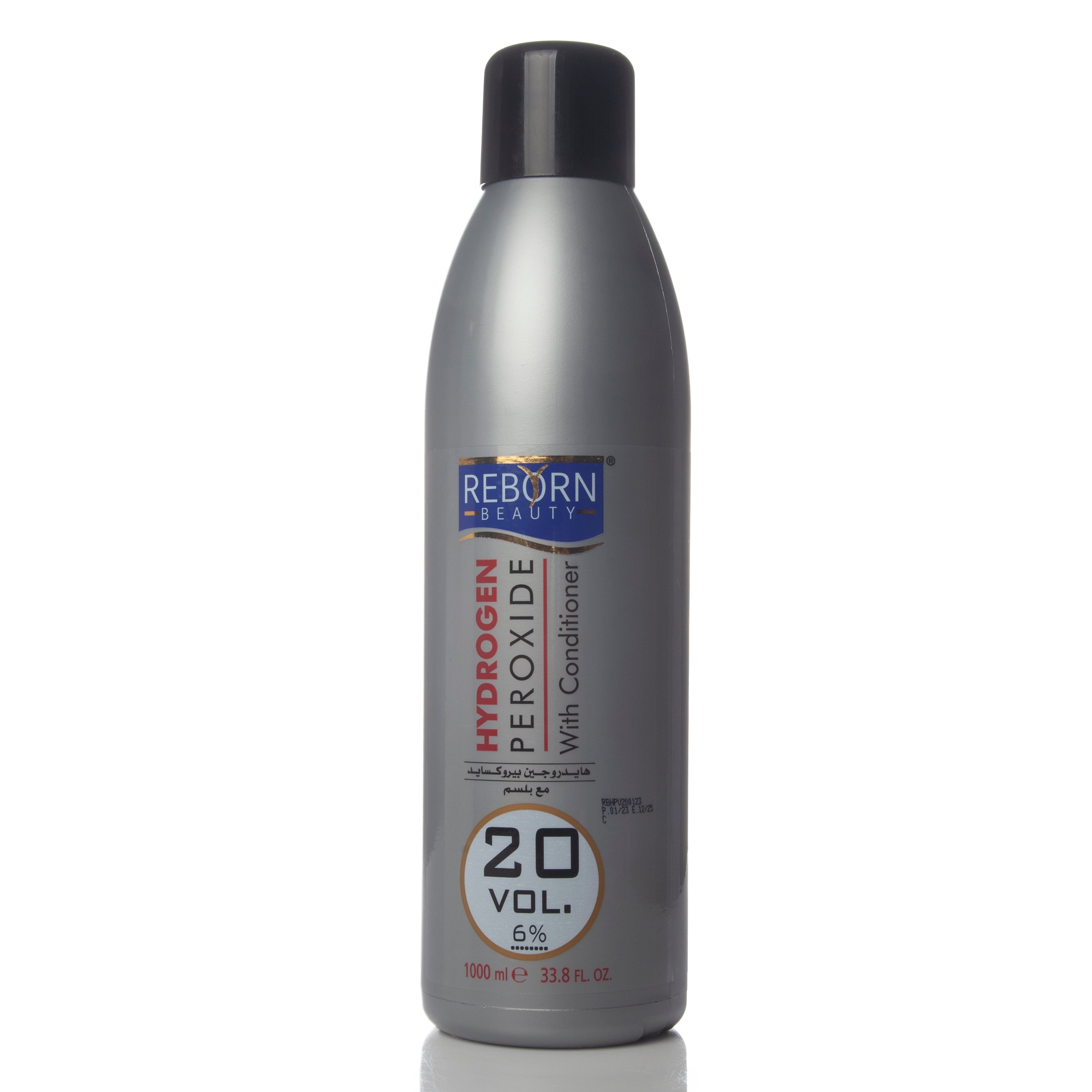 Reborn Beauty - 20 Vol, 6% Hydrogen Peroxide Hair Color Developer - 1000ml