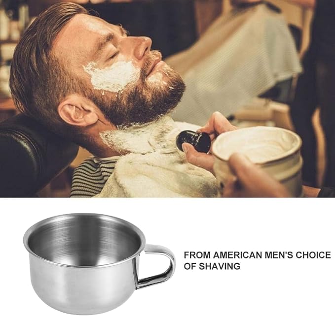 SHAVING CUP STEEL