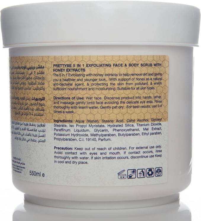 PREETI SCRUB HONEY 550 ML