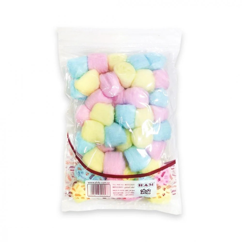 Shifa - colored cotton balls - 40 g