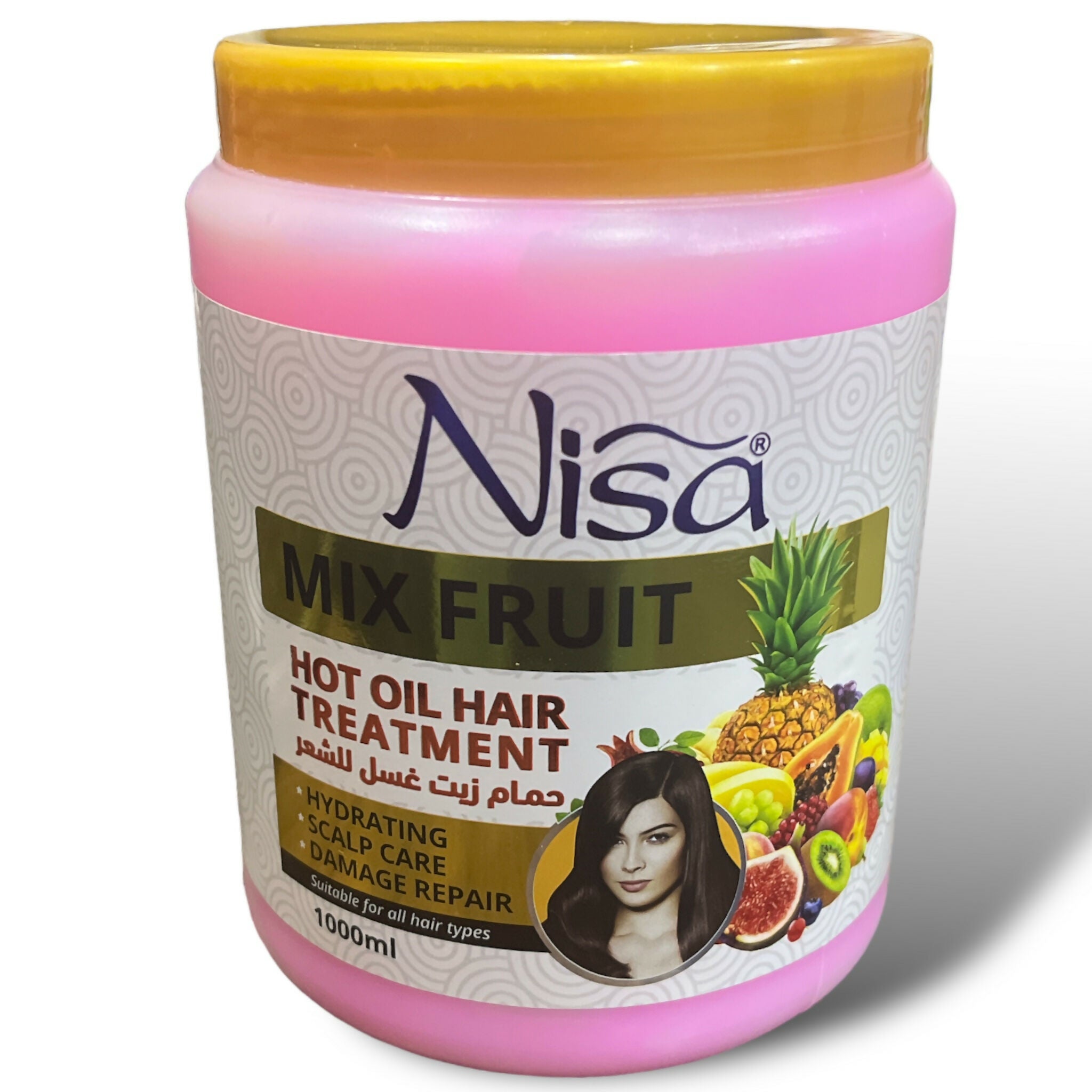 Nisa - Hair Mask & Oil bath with Mix Fruit - 1000 ml