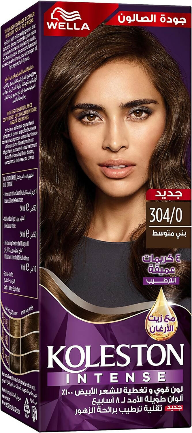 ویلا کولیسٹن - شدید بالوں کا رنگ درمیانہ بھورا (304/0)