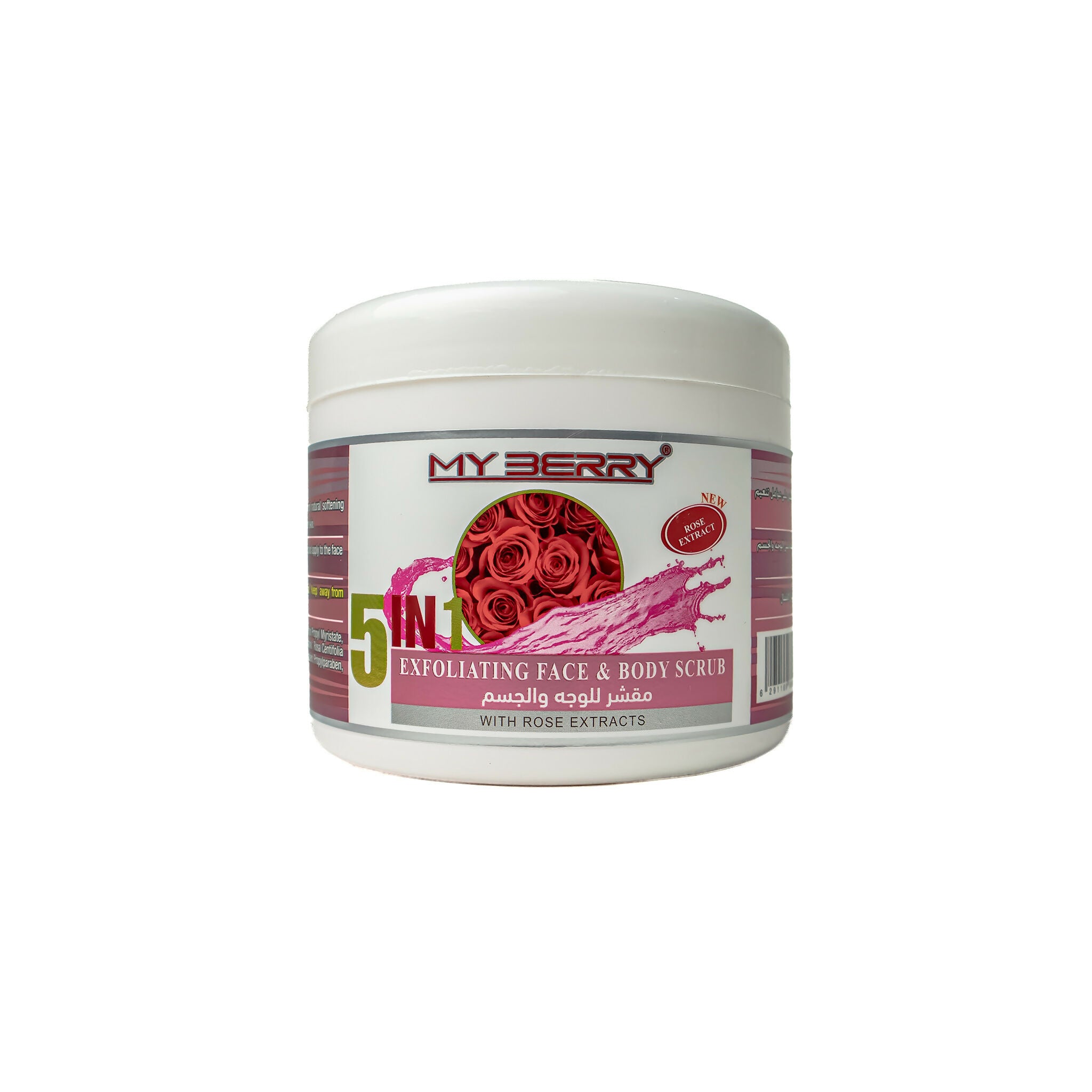MY BERRY - Face and Body Scrub (Rose) - 500 ML