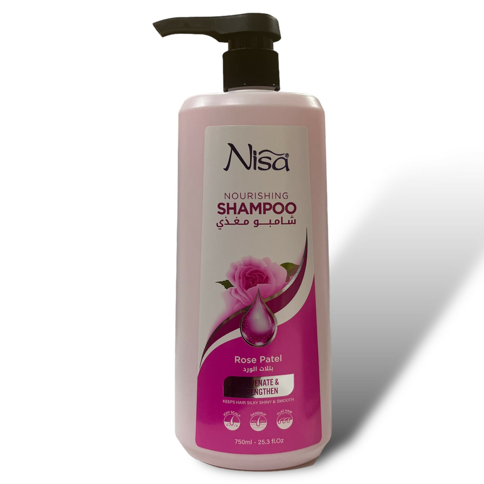 Nisa - Besleyici Şampuan (Gül Yapraklı) - 750 ML