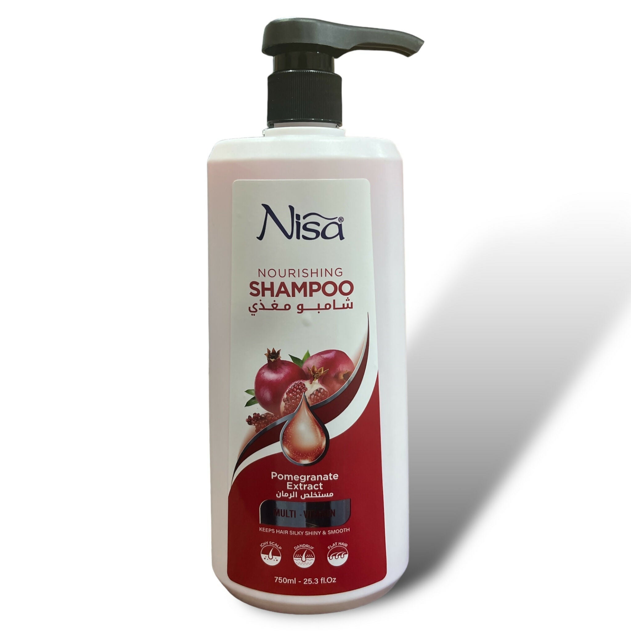 Nisa - Nourishing Shampoo (pomegranate) - 750 ML