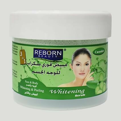 ريبورن - مقشر الوجه والجسم (الخيار) - 500 مل