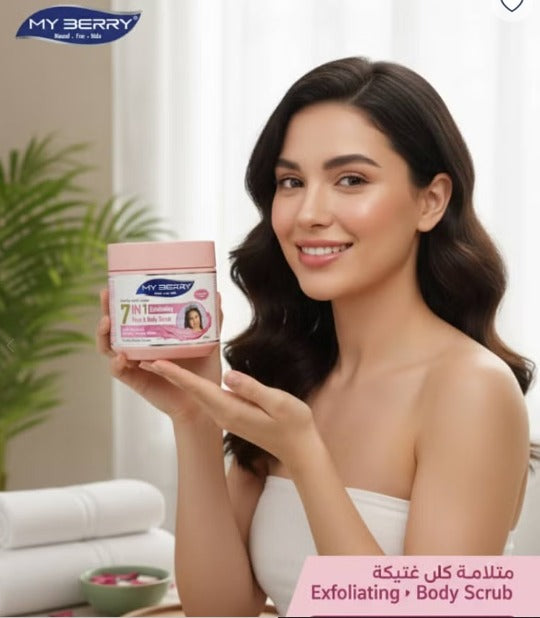 MY BERRY SCRUB BABY POWDER 7 IN 1 550 ML