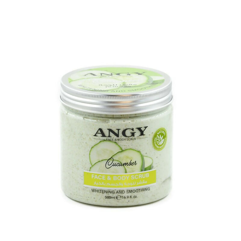 ANGY - Face and Body Scrub (Cucumber) - 500 ML