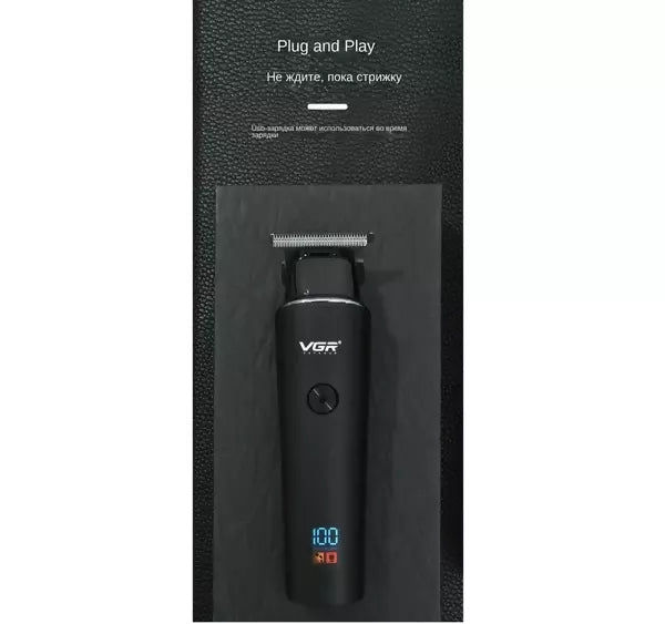 VGR - Profesyonel Kablosuz Şarj Edilebilir Saç Traş Makinesi - Model Numarası: V-937