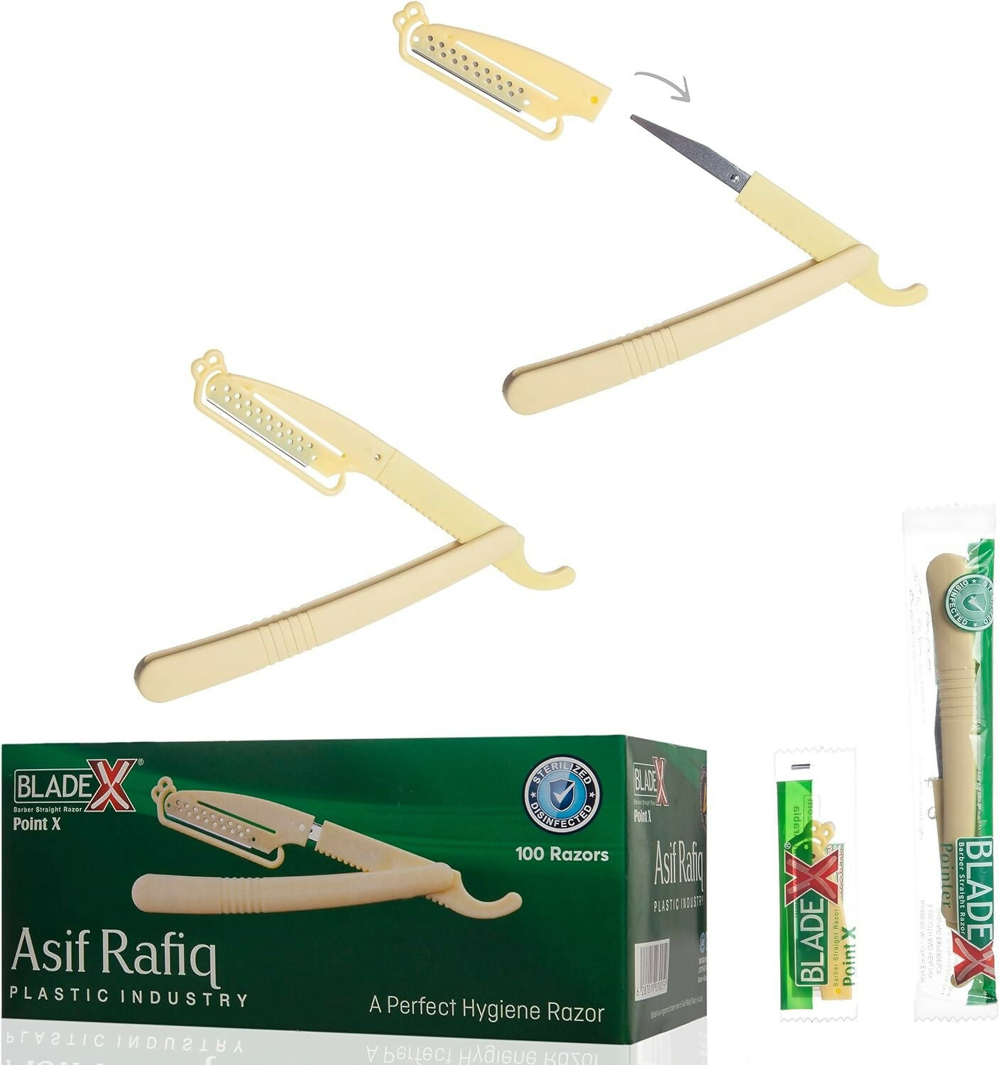 BladeX PointX Razor - (100 Razors)
