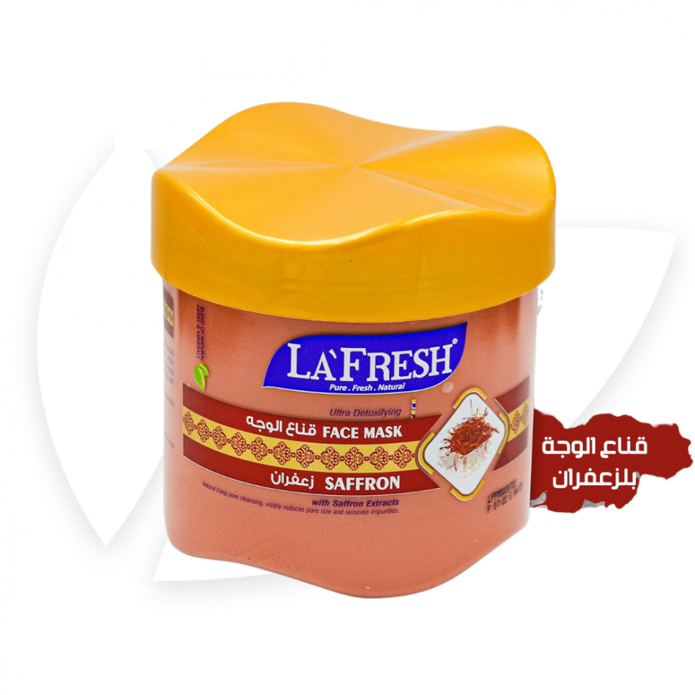 LA'Fresh - Face Mask - Saffron - 675g
