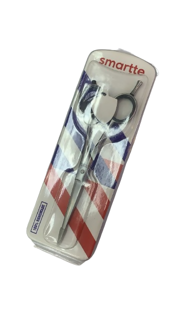 Smartte- 100% Handmade Pakistani stainless steel professional barber scissors - Size: 6.5