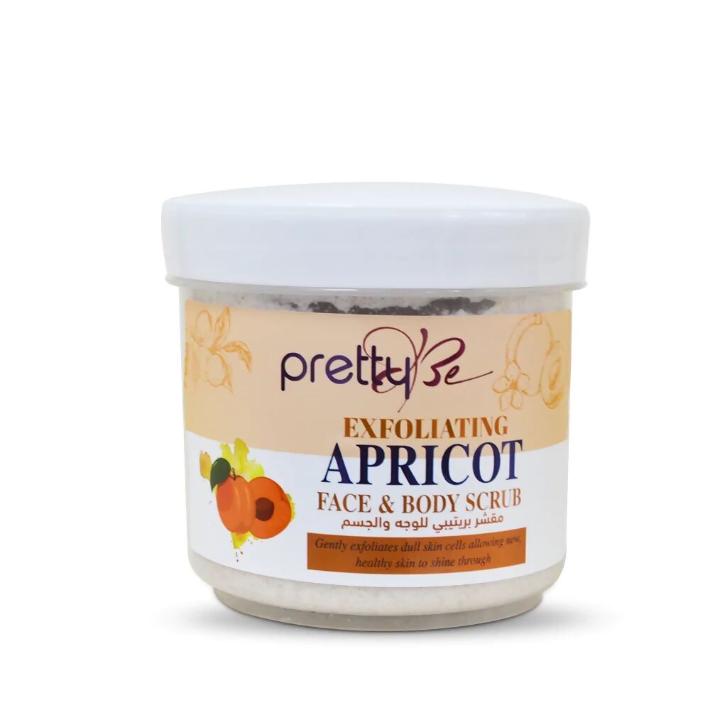 PrettyBe - Face and Body Scrub (Apricot) - 550 ML