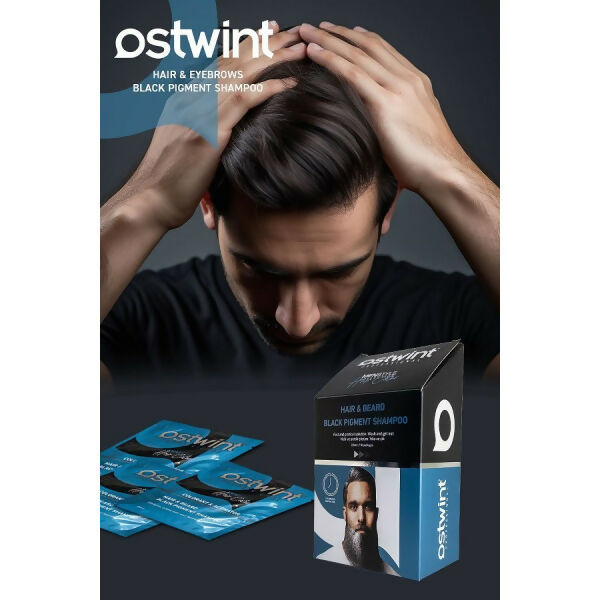 Ostwint - Hair & Beard Black Dye from - 25ml X 10pcs