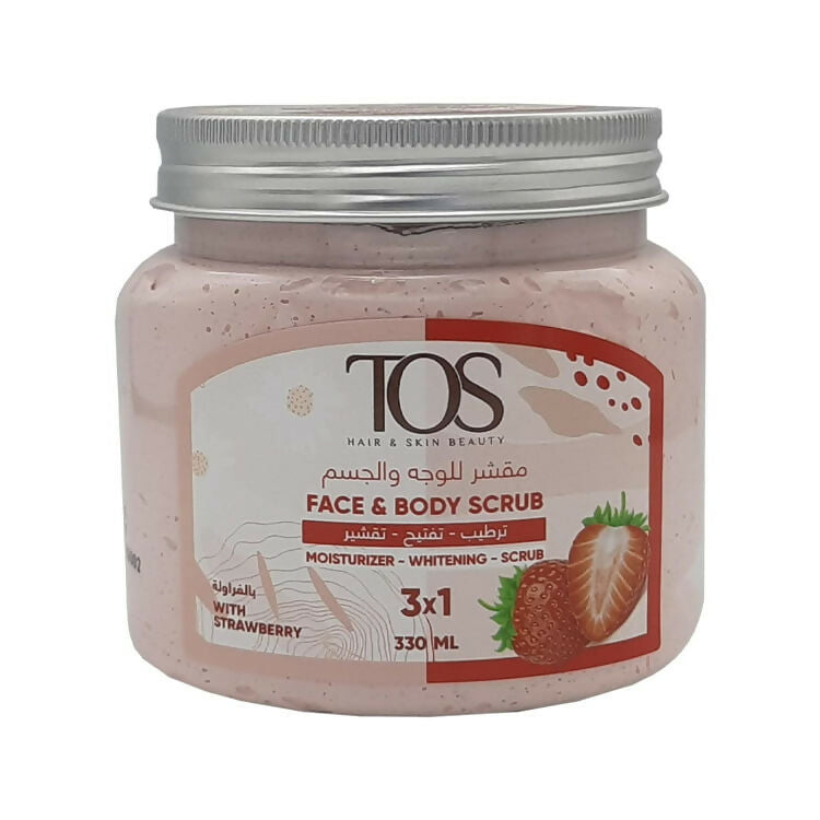 TOS - Face and Body Scrub (Strawberry) - 330 ML