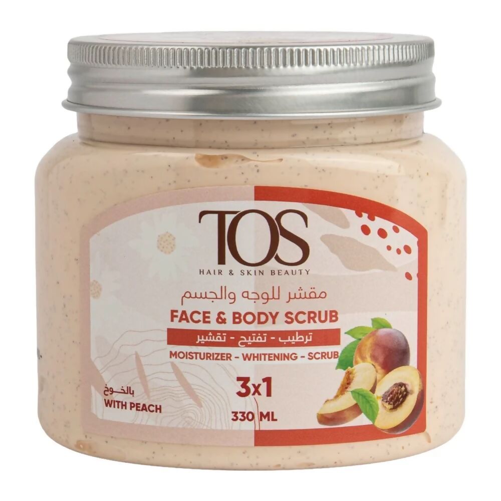 TOS - Face and Body Scrub (Peach) - 330 ML