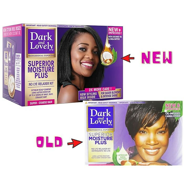 The Dark and Lovely - (Relaxer Kit) Superior Moisture