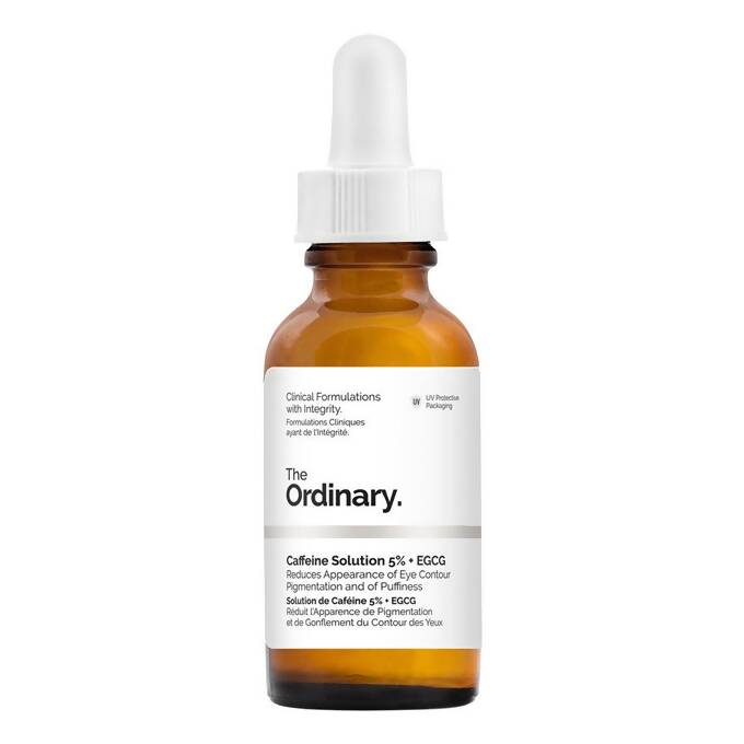 The Ordinary Caffeine Solution 5% + EGCG: Miracle for tired eyes