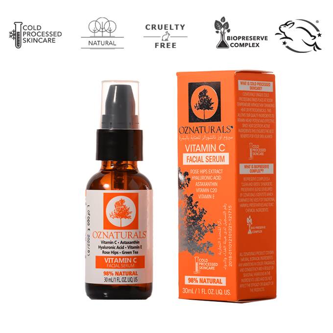 OZ Naturals Vitamin C Serum - Skin lightening and freshness serum