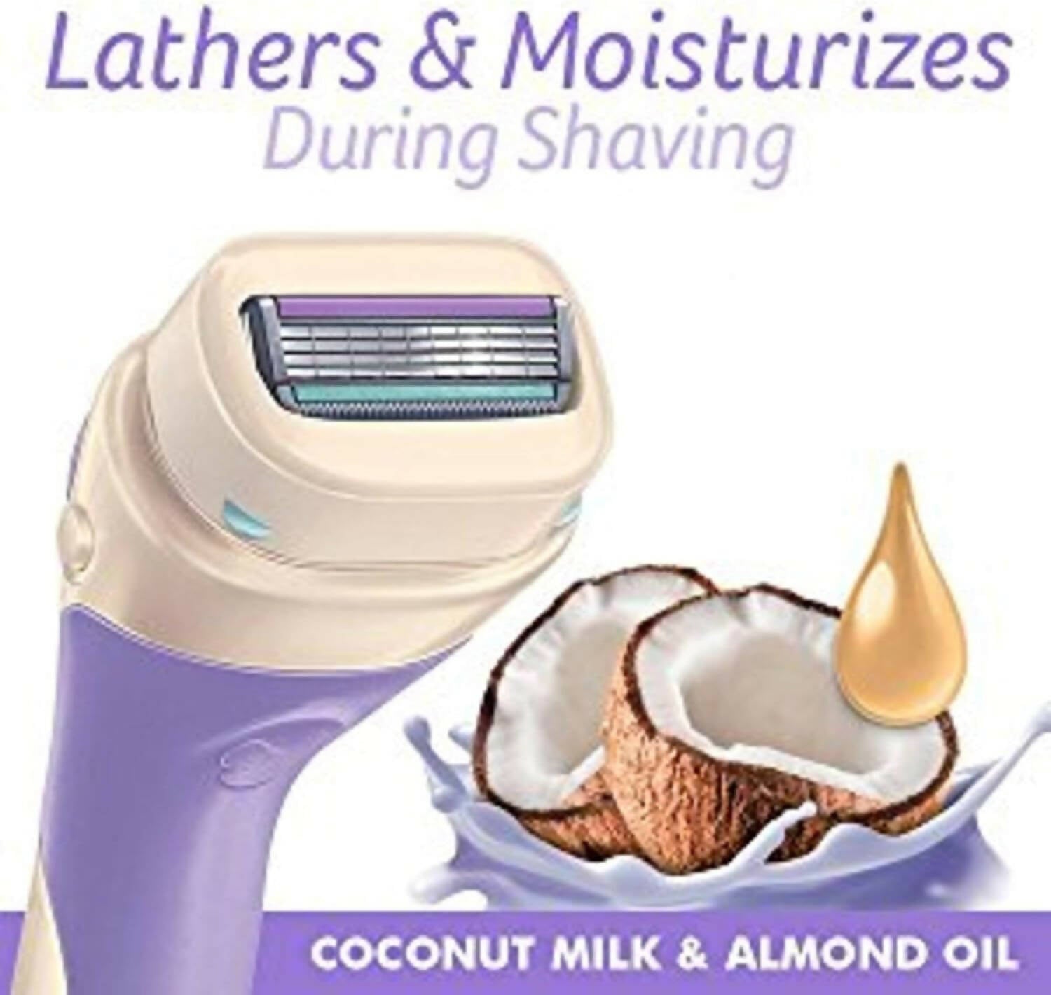Schick Intuition Pure coconut Nourishment Razor Kit - 2 Pieces