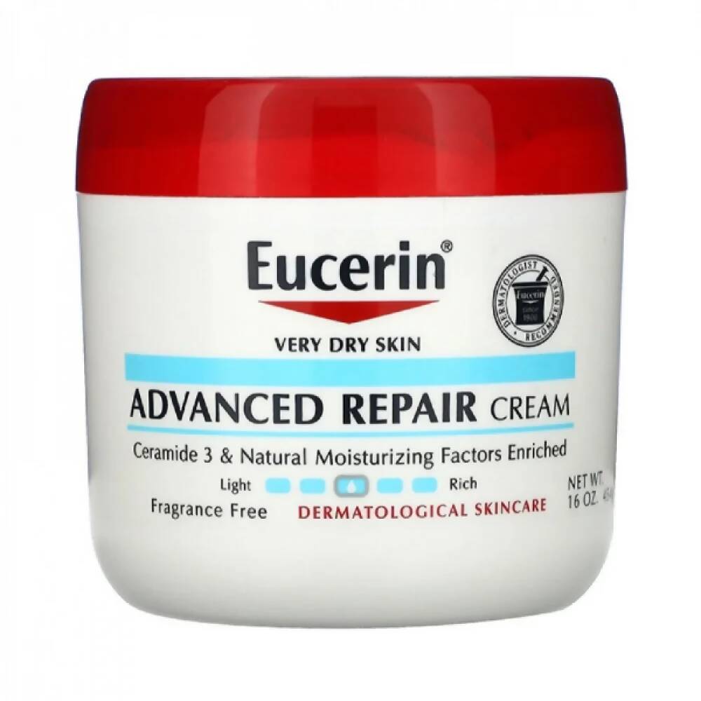 Eucerin Gelişmiş Onarıcı Vücut Kremi, Kuru Ciltler için Kokusuz Vücut Kremi - 454 gram