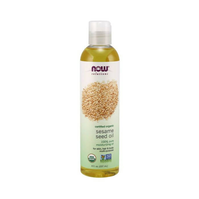 Now Food Solution 100% PURE SESAME SEED OIL 237ML