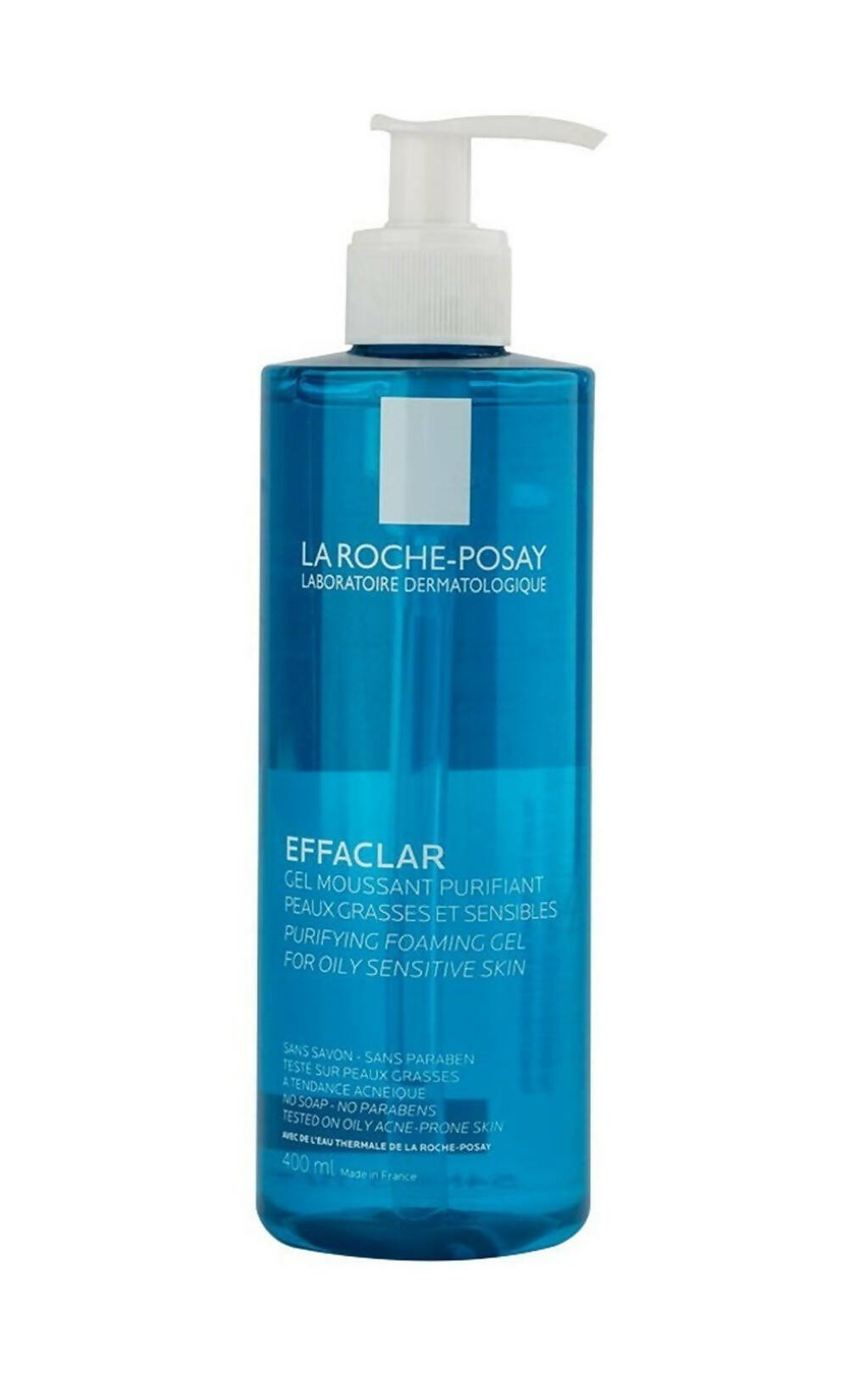 La Roche-Posay: Effaclar Purifying Foaming Gel Face Wash Cleanser - 400 Ml