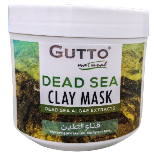 GUTTO - Facial Clay Mask (Dead Sea Algae Extract) - 500 ML