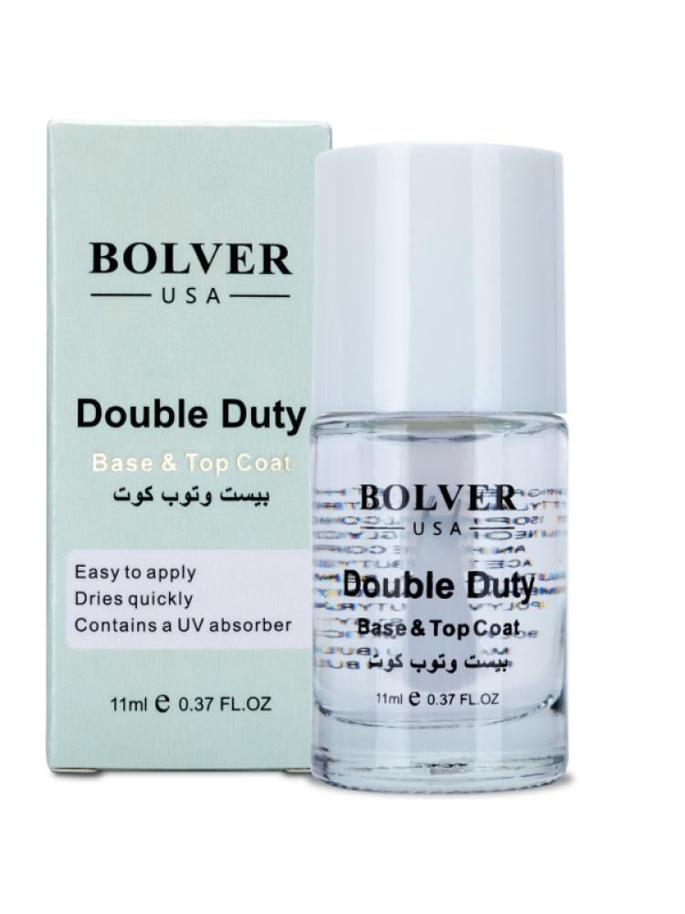 BOLVER Double Duty Base & Top Coat , 11 ml