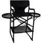 Salon System - Black Make-up Artist Chair