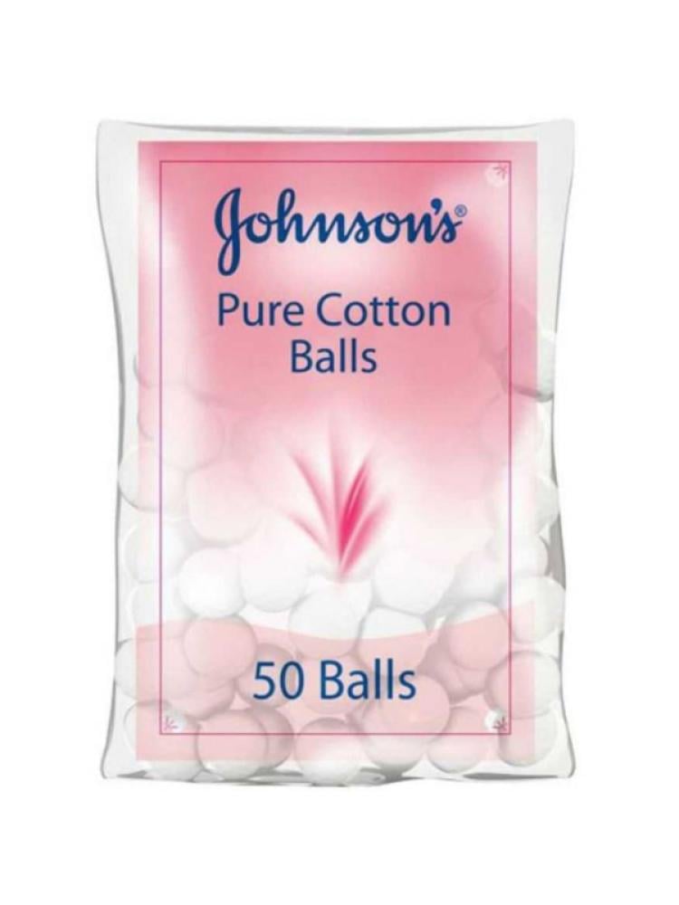 Johnson's Cotton Balls, 50 Balls