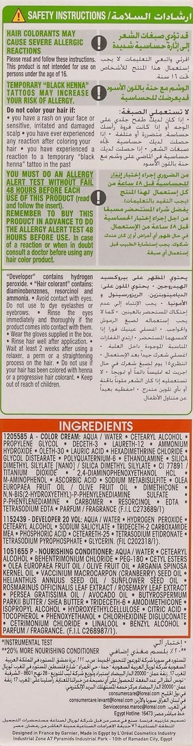 Garnier - Naturals Light Blonde Hair Color - Number 8