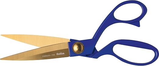 KEEP SCISSOR GOLD & BLUE