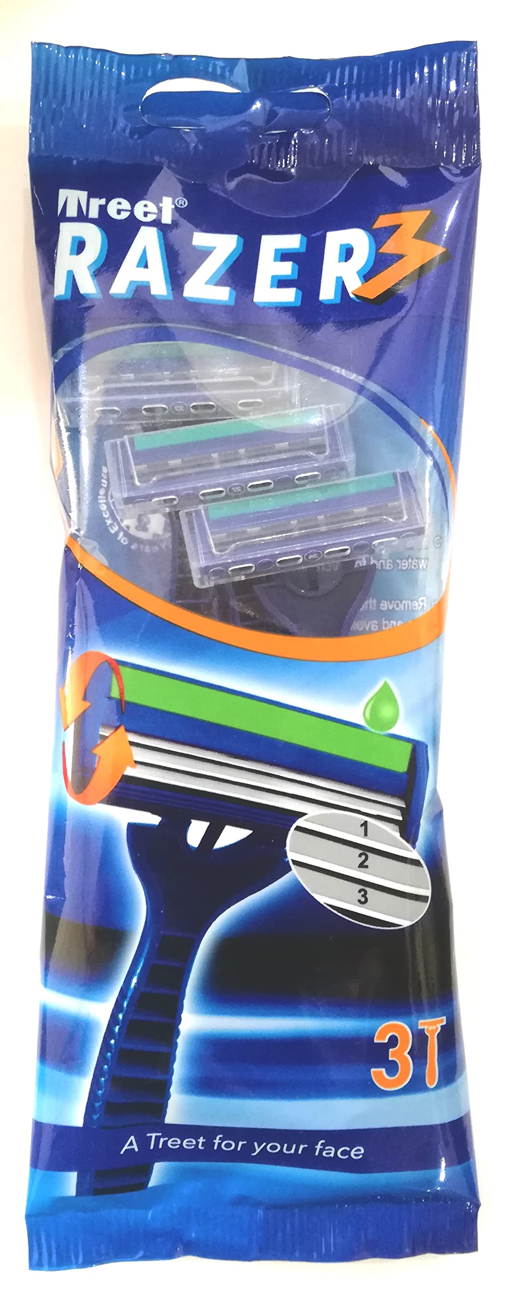 TREET BLUE RAZOR
