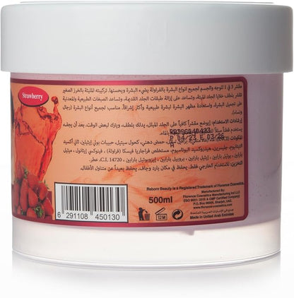 REBORN SCRUB STRAW BERRY 500 ML