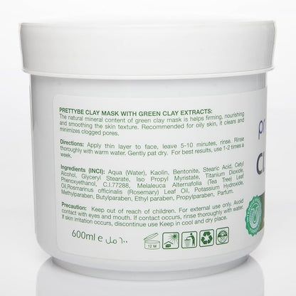 PREETI GREEN CLAY MASK 600 ML