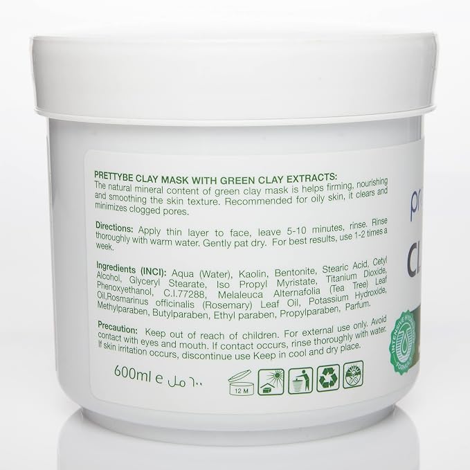 PREETI GREEN CLAY MASK 600 ML