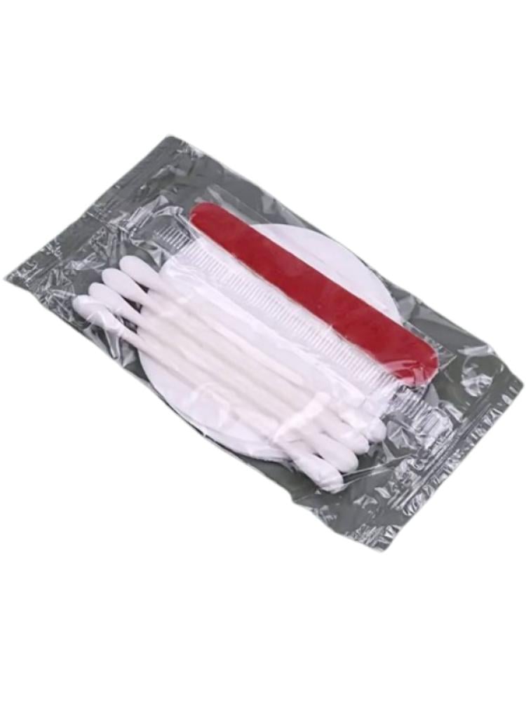 Single-use personal hygiene kit