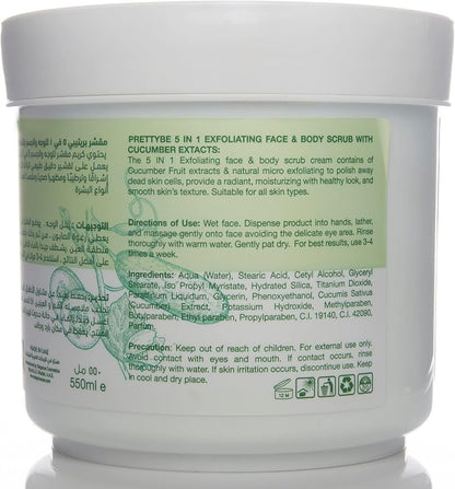 PREETI SCRUB CUCUMBER 550 ML