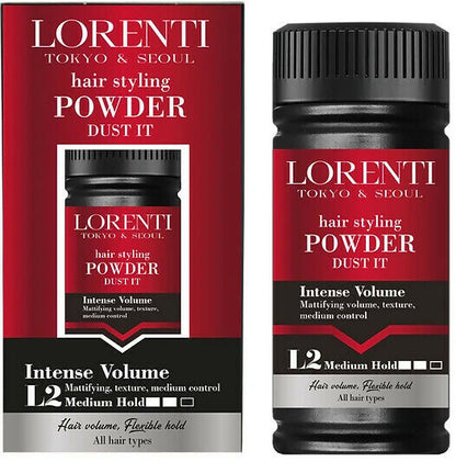 Lorenti - Hair thickening powder (Medium Hold) - 20 grams