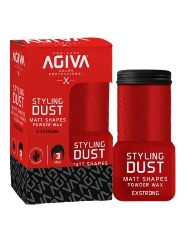 Agiva Styling Dust - Extra Strong Powder Hair Styling Wax, 20 ml