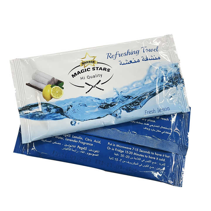 Magic Stars- Disposable Towel (Lemon) - 25 Pieces