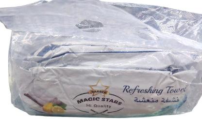 Magic Stars- Disposable Towel (Lemon) - 25 Pieces