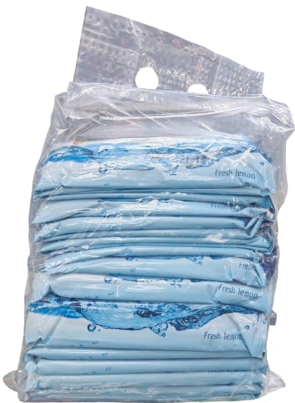 Magic Stars- Disposable Towel (Lemon) - 25 Pieces