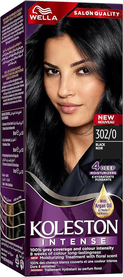 Wella Koleston - Intense hair Color Black (302/0)