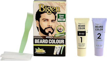 Bigen - Bigen Men's beard dye color Brown Black - Number B102