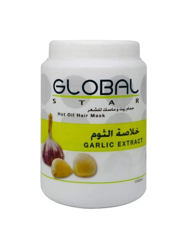 Global Star Bath Oil & Hair Mask with garlic Extract 1500 ml