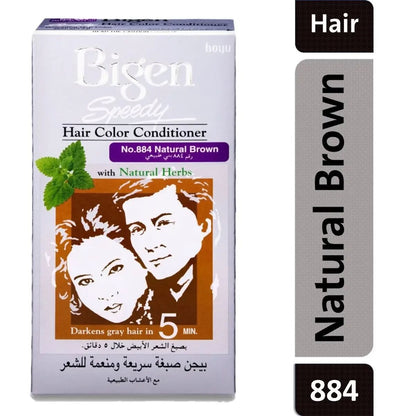 Bigen - Men's hair dye color Natural Brown - Number 884