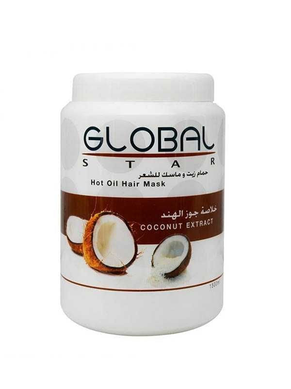 Global Star Bath Oil & Hair Mask with Coconut Extract 1500 ml