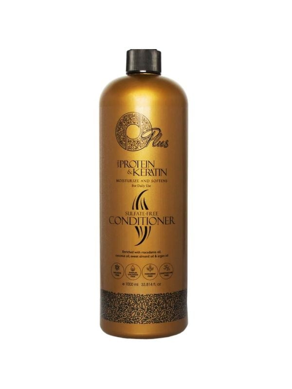 O Plus hair conditioner with protein and keratin - 1000 ml